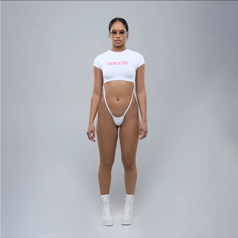 New MRCH high rise skin tone stockings